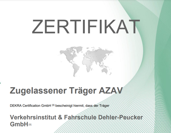 Zertifikat
